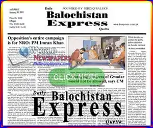 Daily Balochistan Express
